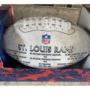 VTG St Louis Rams Football In Box G Series Limited Edition Of 5000 NFL‎